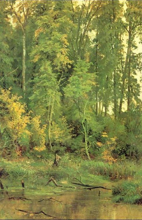 Ivan Shishkin Approaching Autumn Spain oil painting art